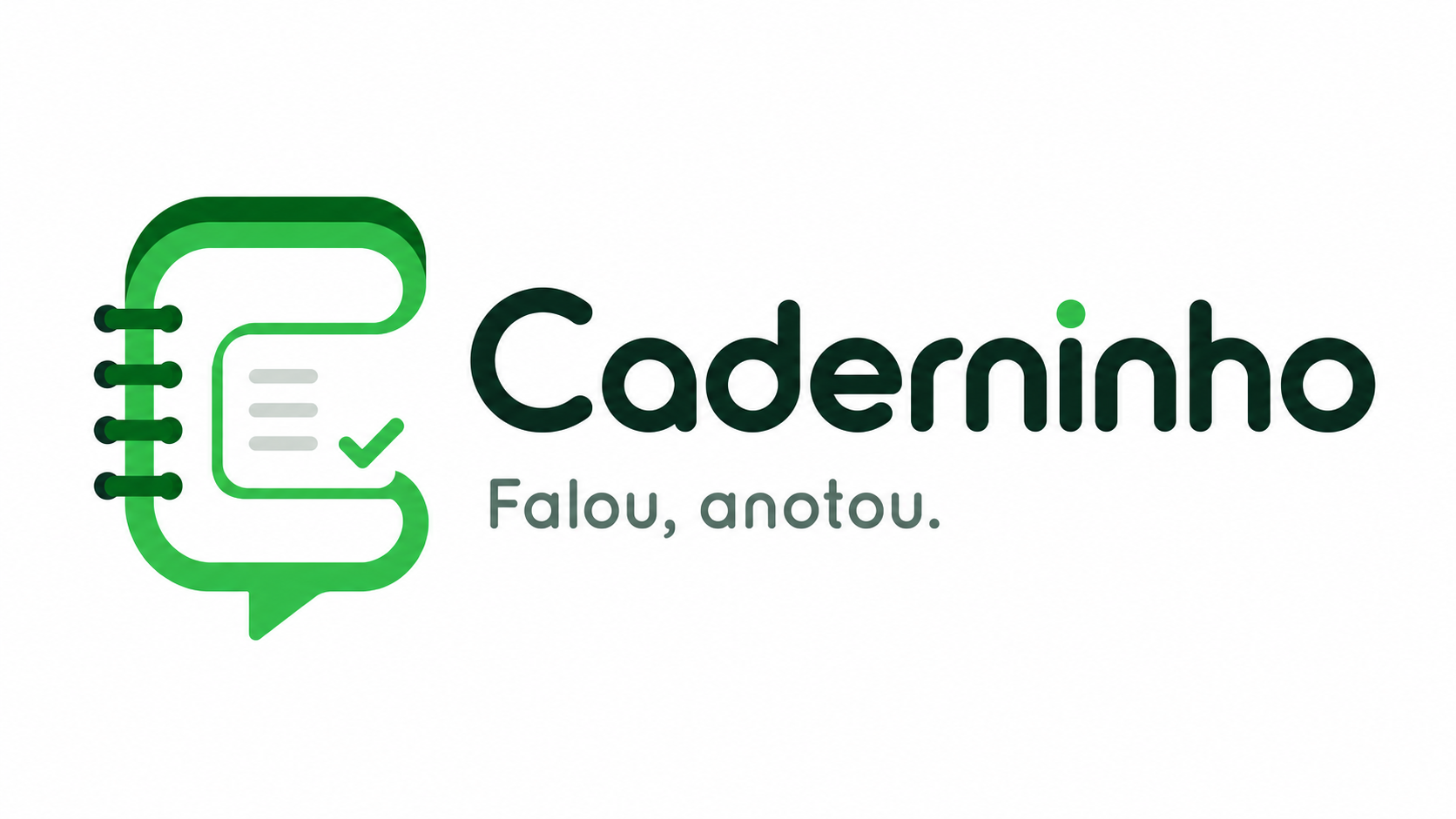 Caderninho — Falou, anotou.